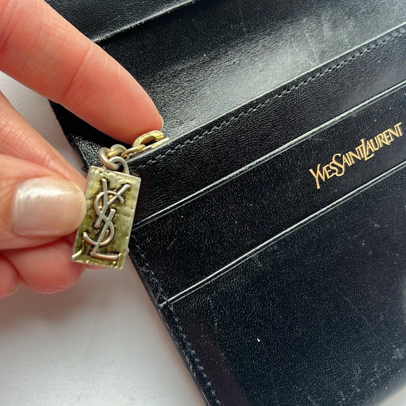 Yves Saint Laurent ULTRA RARE 1960s Homage to Piet Mondrian Leather Wallet - Picture 13 of 17